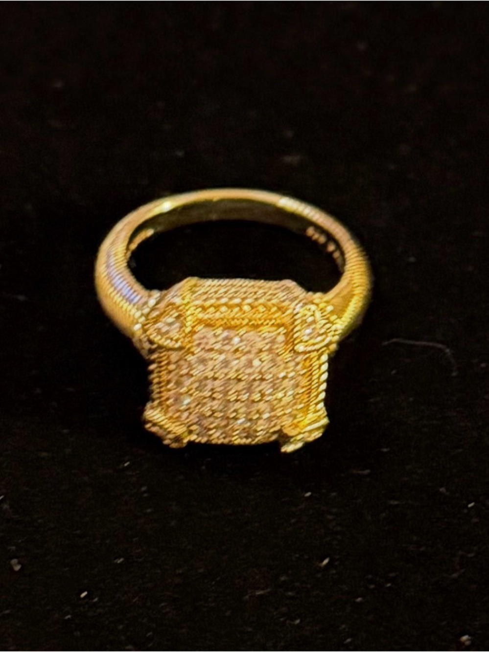 Judith Ripka CZ Ring
